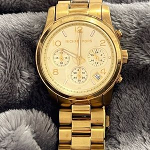 Michael Kors Unisex Gold Parker